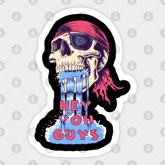 Hey You Guys Sticker by theyoiy